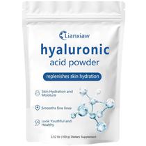 Ácido hialurônico em pó BERSEG Hidratação da pele anti-envelhecimento 100mL Ácido hialurônico em pó BERSEG Hidratação da pele anti-envelhecimento 100mL