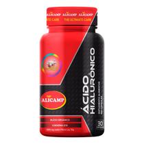 ÁCIDO HIALURÔNICO + Q10 + SILÍCIO ALICAMP 30 capsulas ÁCIDO HIALURÔNICO + Q10 + SILÍCIO ALICAMP 30 capsulas