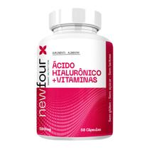 Ácido hialurônico + vitaminas a , b5 , c , e 60 cápsulas