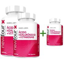 Ácido Hialurônico + Vitaminas A , B5 , C , E Compre 2 Leve 3
