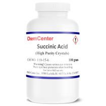 Ácido succínico ChemCenter cristais ultrafinos 100 g Ácido succínico ChemCenter cristais ultrafinos 100 g