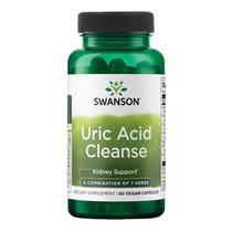 Ácido úrico Swanson Cleanse Kidney Support 7 ervas e 60 cápsulas vegetais Ácido úrico Swanson Cleanse Kidney Support 7 ervas e 60 cápsulas vegetais