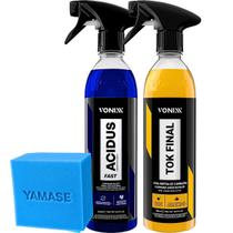 Acidus e Tok Final Vonixx Limpeza Profunda e Acabamento Perfeito com Brilho Duradouro