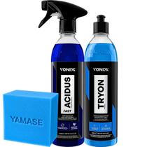 Acidus e Tryon Limpeza Profunda e Proteção Sio2 Vonixx