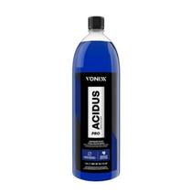 Acidus pro 1,5l vonixx limpador ácido ultra concentrado desincrustante para rodas, chassi, motor e sujeiras minerais