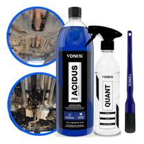 Acidus Pro Vonixx 1,5l Concentrado + Quant 500ml + Pincel Vonixx Limpador Ácido Limpeza Externa
