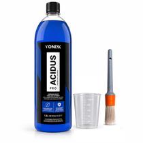Acidus Pro Vonixx 1,5L Limpador Ácido Automotivo + Copo Graduado 100ml + Pincel Nº 16 Acidus Pro Vonixx 1,5L Limpador Ácido Automotivo + Copo Graduado 100ml + Pincel Nº 16