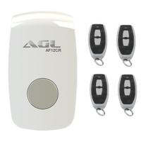 Acionador Agl Fechadura Elétrica Com Receptor + 4 Controles 1510+2516