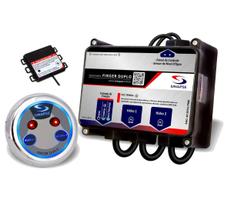 Acionador Banheira Hidro Motobomba Finger Duplo Duo Sinapse