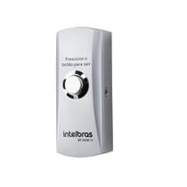 Acionador Botoeira de Abertura Inox BT 3000 (Intelbras) Acionador Botoeira de Abertura Inox BT 3000 (Intelbras)