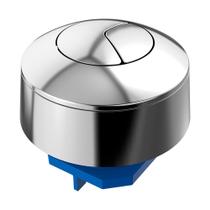 Acionador Cromado Universal Duplo para Caixa Acoplada - Blukit