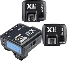 Acionador de flash sem fio Godox X2T-N X1R-N para câmeras Nikon