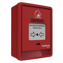 Acionador Manual Endereçavel Com Sirene Ame 522 Intelbras