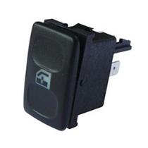 Acionador Vidro Eletrico Parati Quantum Santana Saveiro Voyage 1988 Em Diante Porta Dianteira Led Verde 5 Terminais