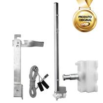 Acionamento Bv Home Mono Legero Chapa U Trilho 1,5m Alumínio