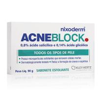 Acneblock Acnesept Sabonete Esfoliante 90g