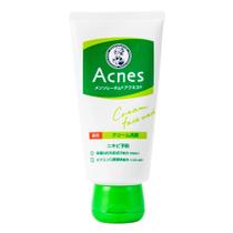Acnes Creamy Face Wash Mentholatum Sabonete Facial Cremoso para Pele com Acne 130g