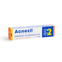 Acnezil Gel Tratamento Antiacne com Peróxido Benzoila 20g
