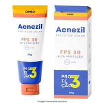 Acnezil Protetor Solar Facial Oil Control FPS 30 60g - Cimed