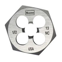 Aço de alto carbono Hexagon Die Hanson 1/2"-13NC Aço de alto carbono Hexagon Die Hanson 1/2"-13NC