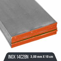 Aço Inox 14C28N - 3,00mm X 101,60mm - INX14C28N10 F - Loja do Cuteleiro