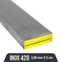 Aço Inox 420 - 3,00mm X 50,80mm - INX300