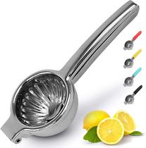 Aço inoxidável do espremedor de limão com qualidade premium Heavy Duty Solid Metal Squeezer Bowl - Grande Manual Citrus Press Juicer e Limão Squeezer Aço Inoxidável - por Zulay Kitchen