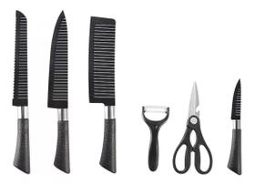 Aço inoxidável facas de cozinha conjunto ferramentas forjada faca de cozinha tesoura descascador de cerâmica chef slicer