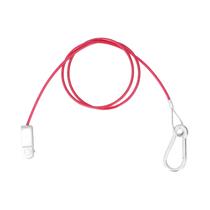 Aço inoxidável Trailer Safety Break Cable, Anti Drop, Breakaway Rope, Universal para carros, 3.3ft Aço inoxidável Trailer Safety Break Cable, Anti Drop, Breakaway Rope, Universal para carros, 3.3ft