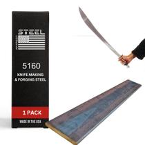 Aço para fabricação de facas e espadas Patriot Steel 5160 High Carbon