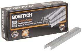 Aço para pernas Staples Bostitch B8 PowerCrown Premium de 0,25 polegadas Aço para pernas Staples Bostitch B8 PowerCrown Premium de 0,25 polegadas
