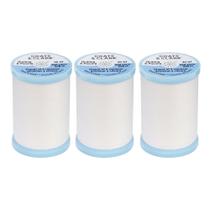 Acolchoado e peças de algodão Thread C&C, 250 e 230 m, pacote com 3