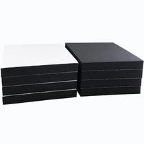Acolchoamento de espuma: borracha de neoprene Salimhib, 4 x 4 polegadas e 1,3 cm de espessura, pacote com 8