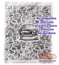 ACOPLADO P/ LANCHE TAMANHO: 30cmX38cm C/ PELICULA C/500 - Pluma