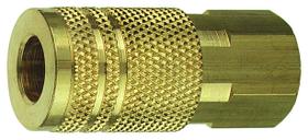 Acoplador Amflo C20-23B em latão 1/4 I/M x 3/8 FNPT - Caixa com 10