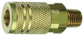 Acoplador Amflo C21B 1/4 I/M Design x 1/4 MNPT em latão (caixa com 10) Acoplador Amflo C21B 1/4 I/M Design x 1/4 MNPT em latão (caixa com 10)