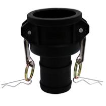 Acoplador Camlock em Polipropileno Tipo C 3Pol x Espigão