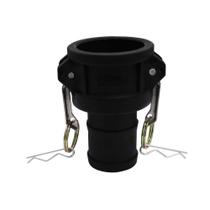 Acoplador Camlock Tipo C de Polipropileno 2" BSP