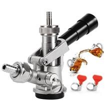 Acoplador de barril Dbgogo totalmente em aço inoxidável D System Sankey Keg Tap