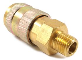 Acoplador de conexão de ar universal Forney 75526 1/4" NPT macho