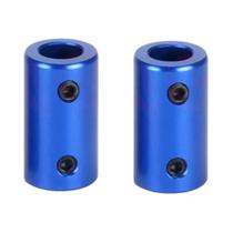 Acoplador De Eixo Flexível Azul 2 Peças Alumínio 5-8mm Para Impressora, Peças Para Motor De Passo,