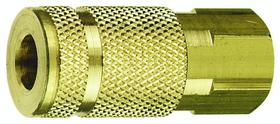 Acoplador de latão Plews Tru-Flate 13-35 1/4" FNPT