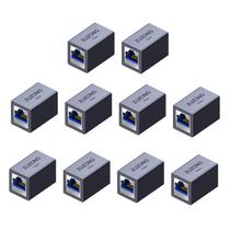 Acoplador Ethernet ZUZONG 10 GB RJ45 10 Gbps Cat8/Cat7/Cat6a/Cat6/Cat5e Acoplador Ethernet ZUZONG 10 GB RJ45 10 Gbps Cat8/Cat7/Cat6a/Cat6/Cat5e