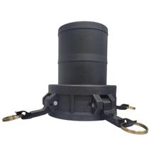 Acoplador Fêmea 4" x Espigão 4" em PP Preto C400 - Borrachas Londrina Acoplador Fêmea 4" x Espigão 4" em PP Preto C400 - Borrachas Londrina