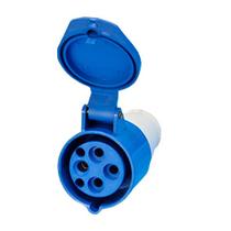 Acoplador Femeá Industrial Jng 3p+t 16a Azul 250v MGI-214-9