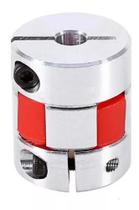 Acoplador Flexível Tipo Red Jaw Spider 5x10 para Motor de Passo
