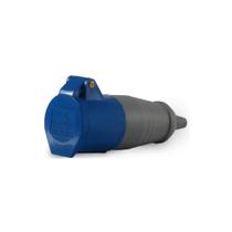 Acoplador Industrial Azul 4259 32A 3P+T 220/240VCA - Soprano