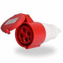 Acoplador Industrial de Tomada 16A 380-415V 3P+T 6H AC1346 Acoplador Industrial de Tomada 16A 380-415V 3P+T 6H AC1346