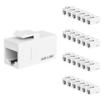 Acoplador Keystone iwillink RJ45 Cat6 fêmea para fêmea x25 Acoplador Keystone iwillink RJ45 Cat6 fêmea para fêmea x25