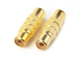 Acoplador RCA Devinal RCA fêmea para adaptador RCA fêmea (pacote com 2) Acoplador RCA Devinal RCA fêmea para adaptador RCA fêmea (pacote com 2)